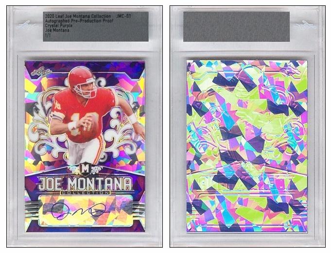 Joe Montana - 2022 Leaf Autograph Proof Edition Joe Montana - 2022 Leaf Autograph Proof Edition